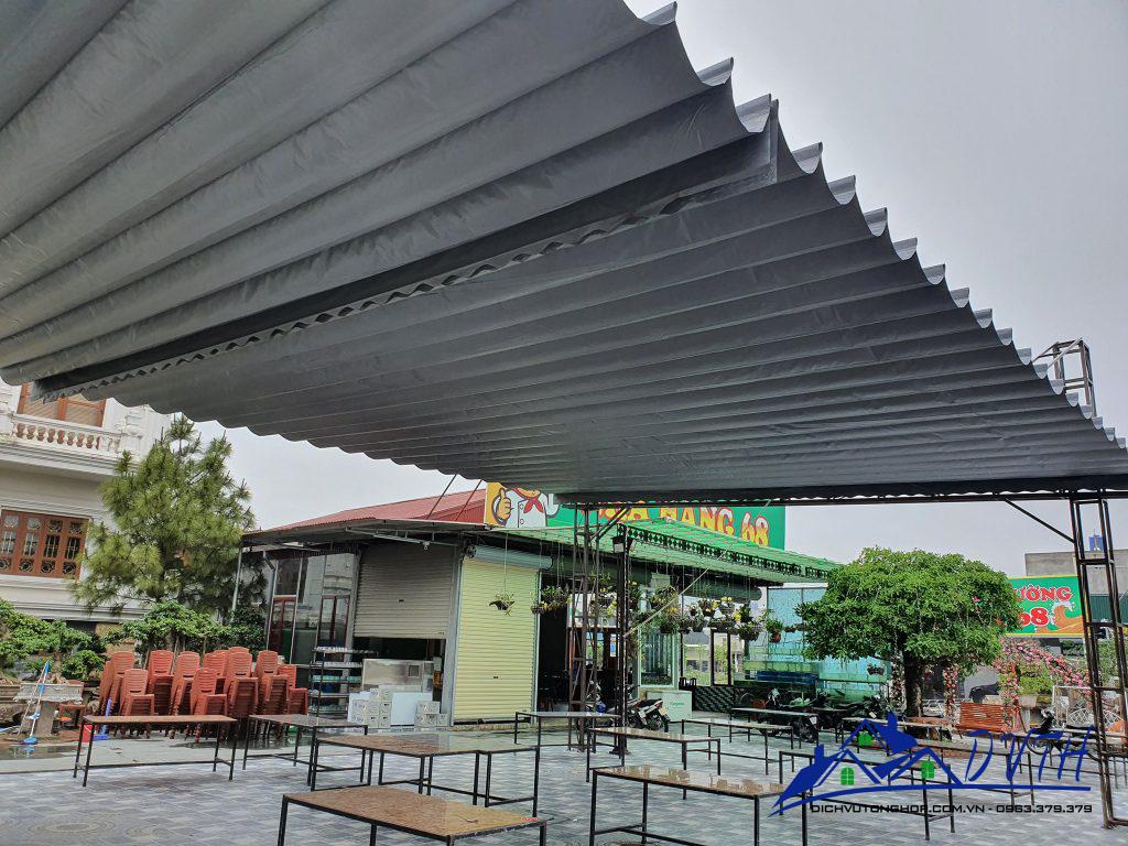 Mái che bạt kéo tại Quảng Nam